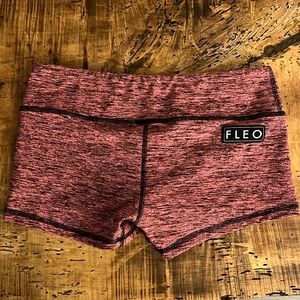 FLEO Original 2.5” Rose Heathered Shorts